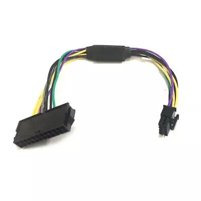 ATX 24pin To 8pin Power Supply Cable Lead For DELL Optiplex 3020 7020 9020 T1700 • £5.66