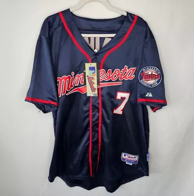 Majestic Authentic Minnesota Twins JOE MAUER #7 Jersey Size 54 Cool Base NEW NWT • $79.99