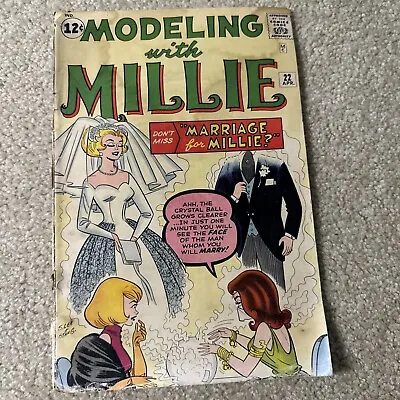 Modeling With Millie #22 Silver Age Marvel Comics Stan Lee 🔥 • $12.38