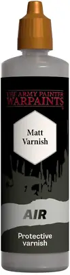 The Army Painter Airbrush Matt Varnish 100ml Dropper Bottle Acrylic Paint For • £12.40