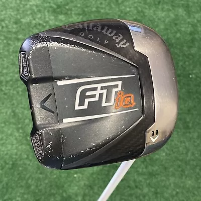 Callaway FT-iQ Driver 11* Mitsubishi Rayon Fubuki 60g Graphite Men RH • $60