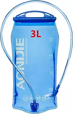 1.5L/2L/3L Foldable TPU Water Bag Hydration Bladder For Outdoor Sport Running • $26.88