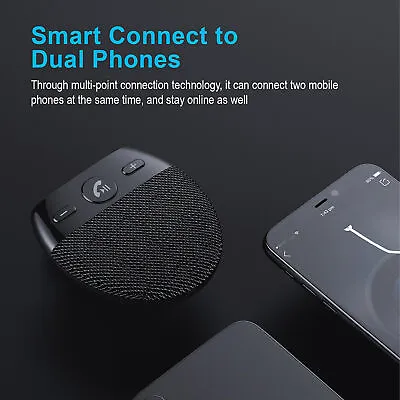 Sp11 Car Speakerphone Multipoint Connection Super Sound Effect Wireless Vehicle • $16.68