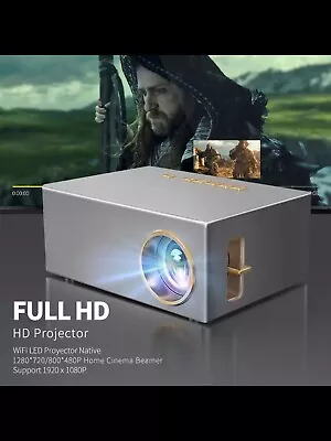 Mini LED Projector  800*480P Resolution Support Full HD Video Beamer • $80