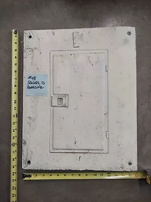 Square D Ho Homeline Panel Cover Only No Breakers 12 Space Used Replacement #48 • $50