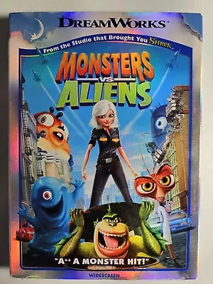 Monsters Vs. Aliens (DVD 2009) NEW & SEALED  • $7.95