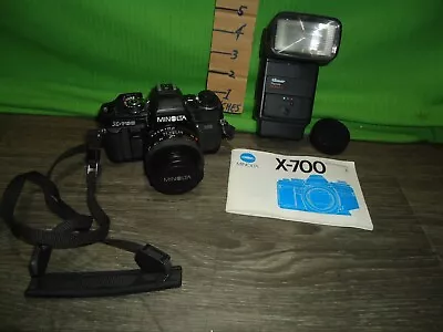 Vintage Original Minolta X-700 Film Camera Lot • $99.99
