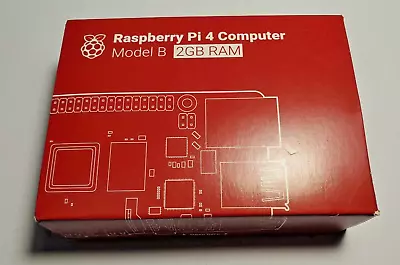 Raspberry Pi 4 Model B 2GB RAM Computer - BRAND NEW / SEALED - SHIPS IMMEDIATELY • $50.33