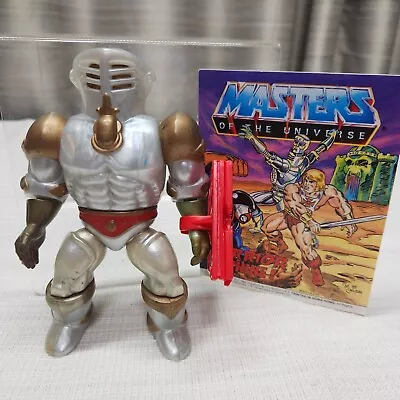Vintage 1985 Mattel MOTU He-Man Extendar Action Figure 100% Complete W/ Comic • $27
