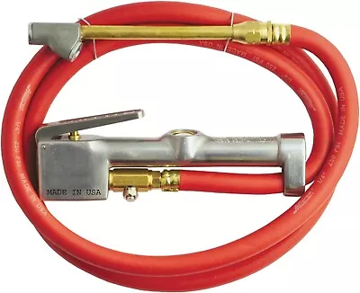 Milton 501 Dual Head Straight Chuck Inflator Gauge  Red • $69