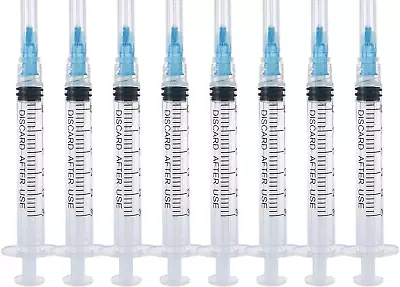 10X Quality 3ml Sterile Syringes 23G X 1  Needles For Industry And Lab EXp 2028 • $11.99