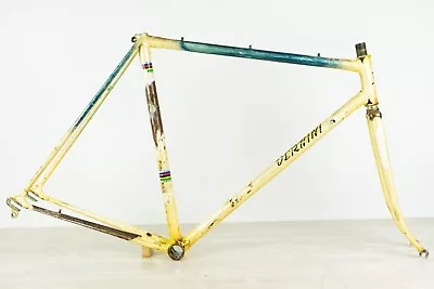 Vintage Columbus Sl Frame Set 53 55 Steel Road Bike Gipiemme Old Bicycle 70s 80s • $224.99