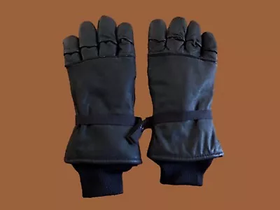 Military Issue D3a Leather Gloves Cold Wet Weather Size 5 Xl U.s.a Made • $34.95