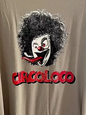 RARE CIRCOLOCO 90s/00s Clown Tee XXL DC10 Ibiza -  Original Not Off-White Adidas • $199