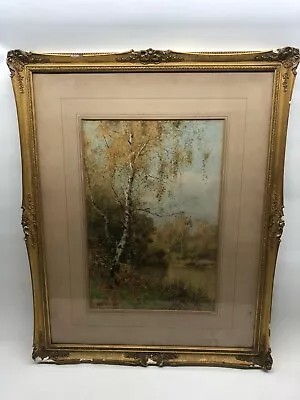 £750 • Buy 433: Wilfrid Williams Ball / Watercolour /  An Avon Backwater Near Welford 