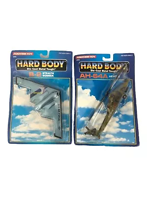 Tootsie Toy Hard Body AH-64A Apache B-2 Stealth Bomber 1992 NIB Die Cast Metal • $19.95