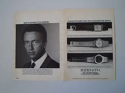 Advertising Advertising 1984 ZENITH QUARTZ WATCHES/PORT ROYAL/MUSEUM • £4.13