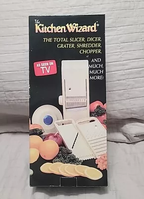 Kitchen Wizard Slicer Dicer Grater Shredder Chopper As Seen On TV Complete - New • $18