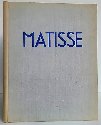 1939 MATISSE PAINTINGS & DRAWINGS ILLUSTRATED ART BOOK Vintage • $34.99