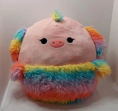 $18.74 • Buy Squishmallows 16  Plush Rainbow ELDA THE OSTRICH Stuffed Animal Kellytoy