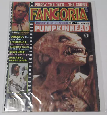 Fangoria Horror Magazine #70 1988 Pumpkinhead Prison Werewolf Blood Diner • $30