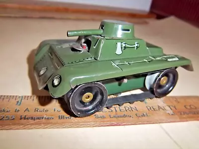 Vintage *MADE IN GERMANY*  Tin Wind-Up Toy PN-380 **GAMA TANK** • $34.95