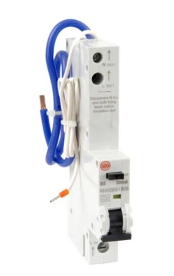 Wylex Nhxsbs1c06 6 Amp Rcbo 30ma 6ka B Curve (27) • £11.99
