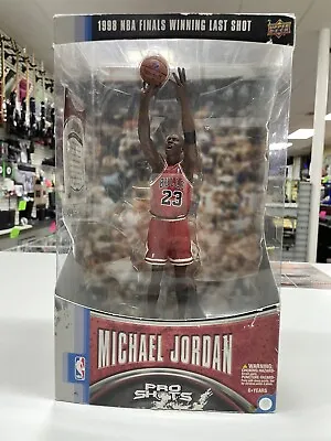 Michael Jordan 1998 Pro Shots NBA Finals Winning Last Shot Upper Deck OPEN BOX! • $96.99