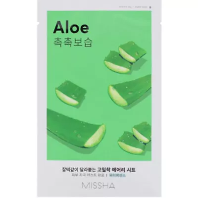 [MISSHA] Premium Aloe Sheet Mask 1pcs~10pcs • $15