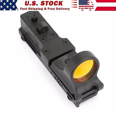 US C-MORE Red Dot Reflex Sight Railway Scope Adjustable Optics Scope • $36.99