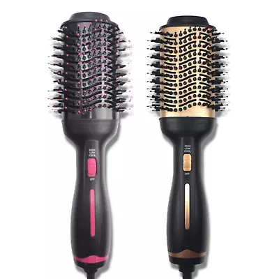 InstAllure Ionic Hair Dryer Brush | 3 In 1 Blow DRYER Straightener & Curl Fix • $49.99