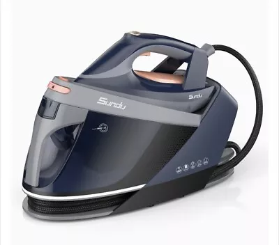 Pro Steam Station With Ceramic Soleplate 1800W Steam Station Iron For Clothes • $149.95