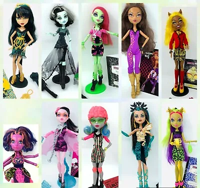 Monster High Doll Large Selection Accessories 1 Wave Rare Select Doll 2024 • $30.71