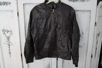 Vintage COOPER Genuine  Leather Bomber/Biker Jacket Men's • $29.99