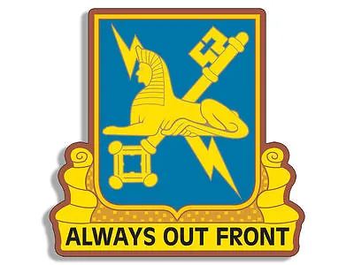 4  Always Out Front Military Intelligence Bumper Sticker Decal Usa Made • $16.99