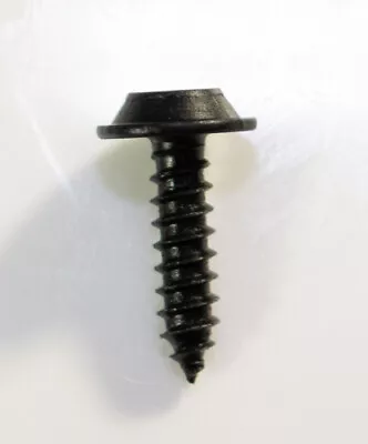 Phillips Flat Top Black Finish Trim Screws #8 X 5/8  13/32  OD Washer Oty 50 • $9.99