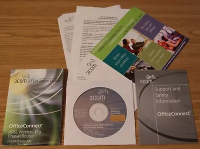 3Com Office Connect. Guide And CD • £5.99