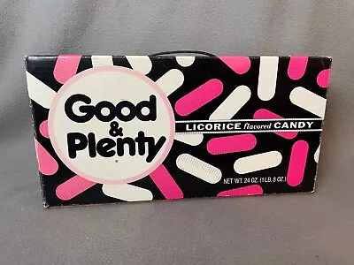 VTG Good & Plenty Licorice Candy 24oz. Display Box • $54.96