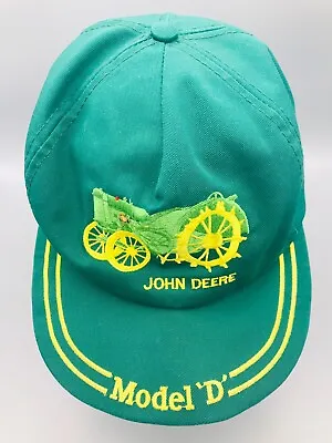 £23.95 • Buy Vintage John Deere Model D  Cap Hat Snapback Collector Hat 1991  Canada Retro