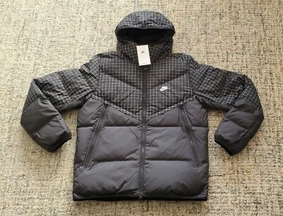 Nwt Men Nike Nsw Sportswear Storm-fit 3m Reflective Puffer Jacket [dd6963-010] M • $239.75