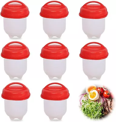 Egg Cooker Silicone Egg Cooker. 8 Pc Set. • £11.44