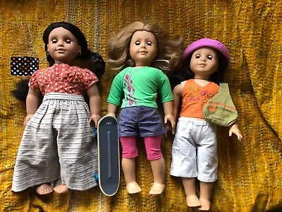American Girl Doll Bundle 90s Josefina Girl Of The Year Jess Lookalike Doll • $100