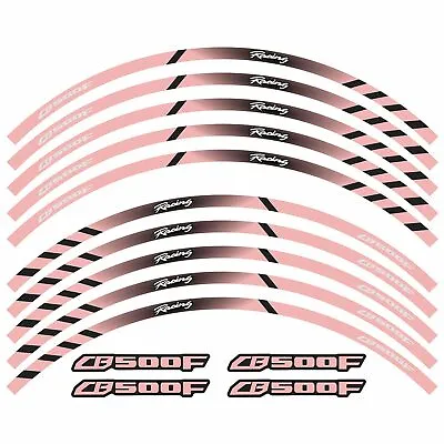 For Honda CB500F 17  Motorcycle Reflective Wheel Rim Tape Decal Stripes Sticker • $14.99