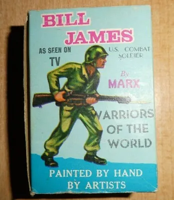 Toy Soldier- Warriors Of The World By Marx- Bill James • $19.99