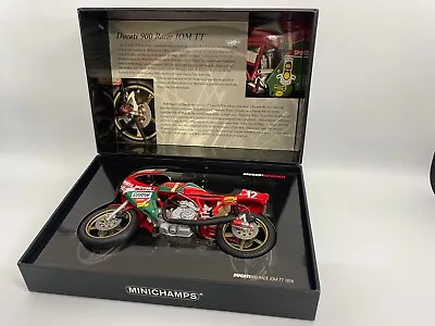 Minichamps 1/12 Scale  Ducati Ducati900  RACE IOM TT 1978 • $390