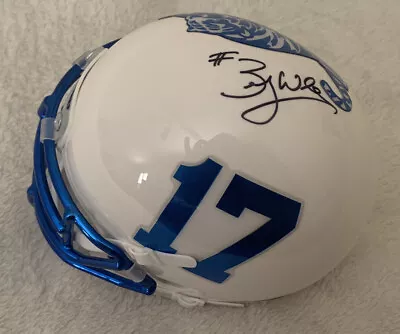 Brady White Hand Signed Memphis Tigers Mini Helmet W/coa • $109.99