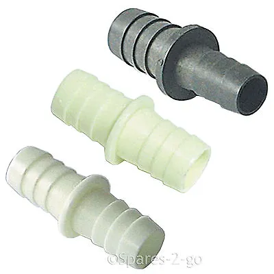 Washing Machine Drain Hose Water Fill Pipe Adaptor Inlet Outlet Join Connector • £7.65