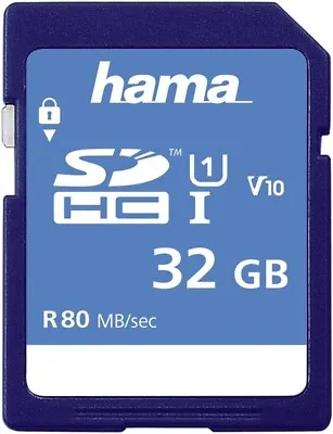 32GB SD Memory Card For Panasonic Lumix DMC-TZ100 EB TZ80 EB FZ2000 EB • £7.45