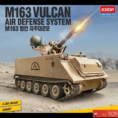 Academy 1/35 M163 VULCAN AIR DEFENSE SYSTEM Armor Tank Plastic Model Kit #13507 • $33.80