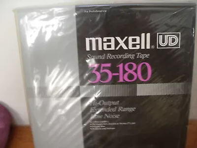 Brand New Sealed Maxell Ud35-180 10 1/2  Reel Tape • $94